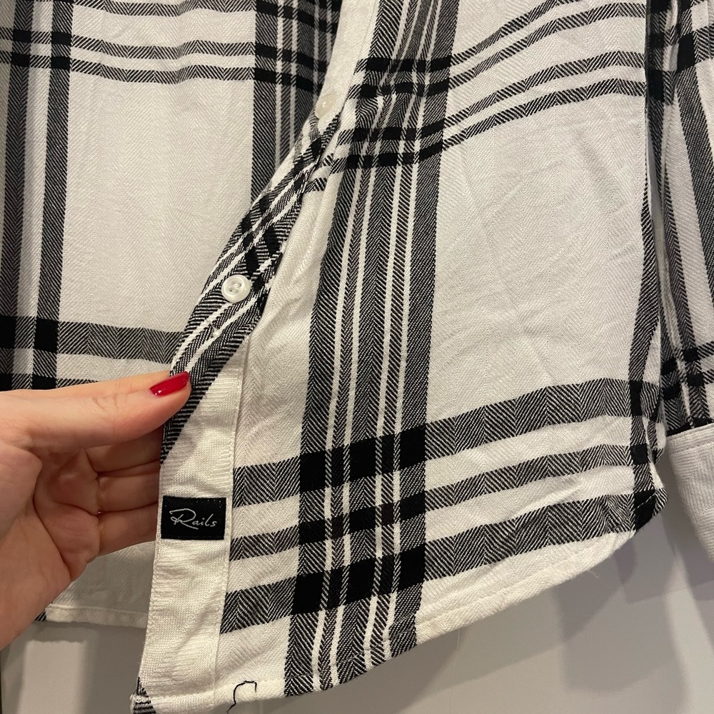 Rails plaid button down - Picture 4 of 5